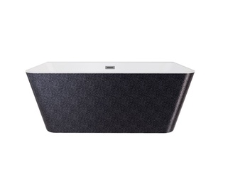 Vann, teisaldatav Besco Varya Glam, 170 cm x 80 cm x 58 cm, ristkülik