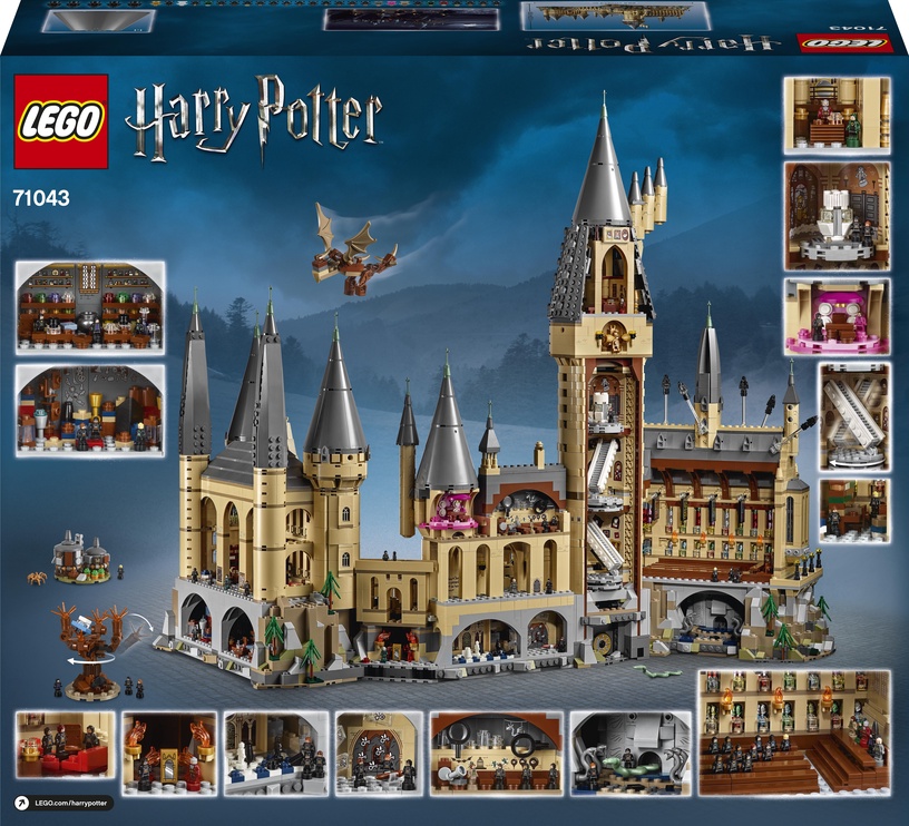 Konstruktor LEGO Harry Potter Sigatüüka loss 71043, 6020 tk