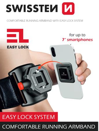 Telefoni ümbris käele Swissten Easy Lock Armbannd