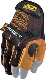 Рабочие перчатки перчатки Mechanix Wear M-Pact Framer LFR-75-010, термопласт-каучук (tpr)/кожа, коричневый/черный, L, 2 шт.