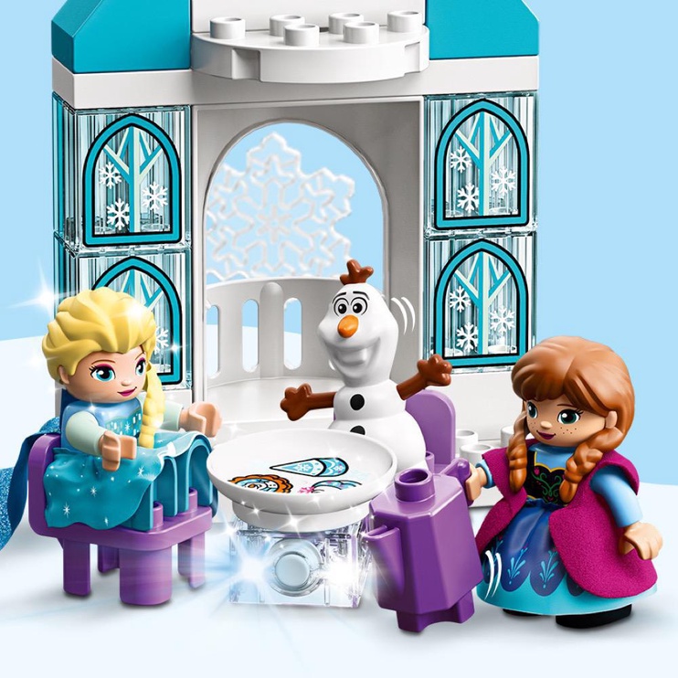 Konstruktor LEGO DUPLO® Disney Princess™ „Lumekuninganna ja igavene talv“ jääkindlus 10899, 59 tk