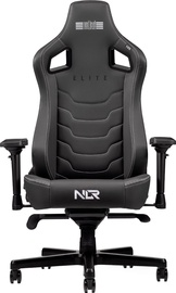Mänguri tool Next Level Racing Leather Edition Elite Chair, must