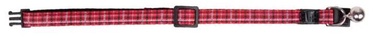 Kaķu siksniņa Karlie Tartan 560265, 30 cm x 10 mm, sarkana