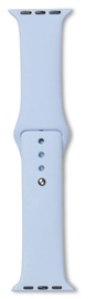 Siksniņa Estuff Silicone Strap for Apple Watch 44mm, gaiši zila