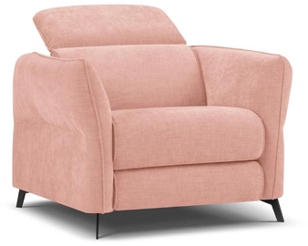 Fotelis Micadoni Home Viti, šviesiai rožinė, 100 cm x 96 cm x 76 cm