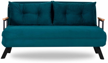 Диван-кровать Hanah Home Sando Petroleum, зеленый, 78 x 133 см x 78 см