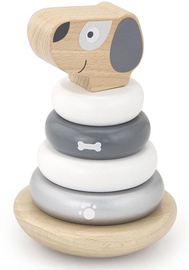 Izglītojošās rotaļlietas VIGA Stacking Puppy 51613, 6 gab.