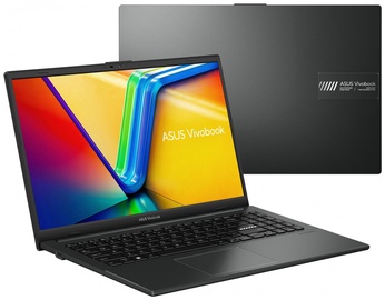 Ноутбук Asus Vivobook Go 15 OLED 90NB0ZR2-M00H90, AMD Ryzen 5 7520U, 16 GB, 512 GB, 15.6 ″, AMD Radeon Graphics, черный