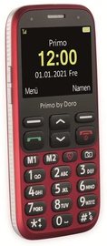 Mobiiltelefon Doro Primo 368, must/punane