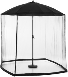 Sääsevõrk Antibit Screen For Parasol, must, 320 cm x 320 cm