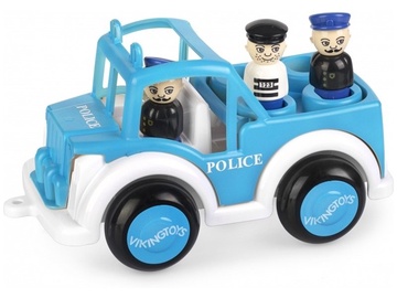 Rotaļlietu policijas automašīna Dante Jumbo Jeep Police 045-1269, zila