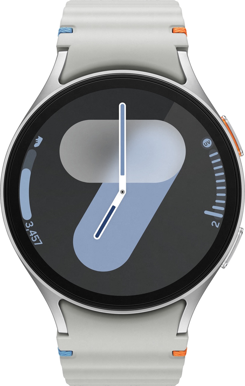 Viedais pulkstenis Samsung Galaxy Watch 7 44mm LTE, sudraba