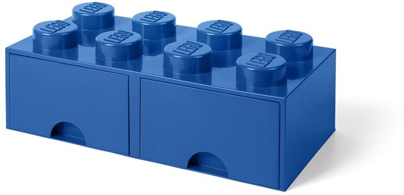 Hoiukast, esemete hoidmiseks/mänguasjade jaoks LEGO®, sinine, 50 x 25 x 18 cm