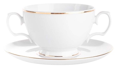 Trauku komplekts MariaPaula Classic Gold Line Bouillion Set, 0.35 l, 12 gab.