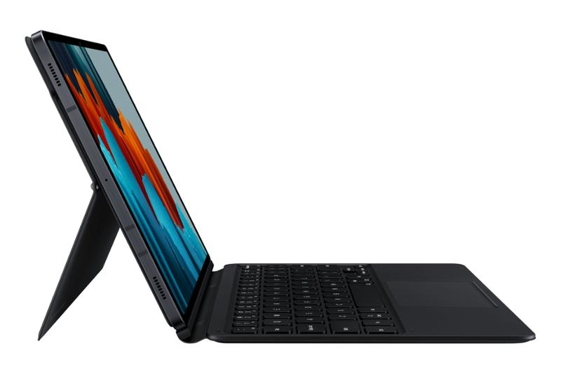 Клавиатура Samsung Galaxy Tab S7/S8 EN, черный, беспроводная