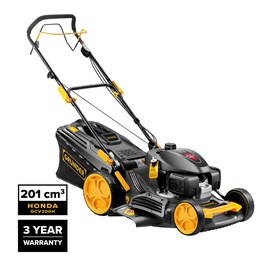 Бензиновая газонокосилка самоходная Grunder S532VHY-GCV200H, 52 см