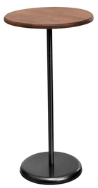 Журнальные столики Kalune Design 1032-4, черный/ореховый, 400 мм x 400 мм x 750 мм