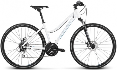 Velosipēds kalnu Kross Evado 4.0 Lady, 28 ", M rāmis, balta