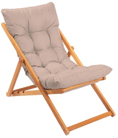 Садовый стул Kalune Design MY006, коричневый, 44 см x 59 см x 90 см