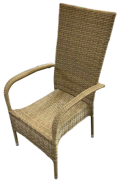 Садовый стул Besk Garden Chair, коричневый, 56 см x 55 см x 107 см