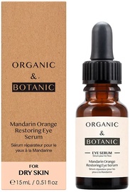 Acu serums Organic & Botanic Mandarin Orange, 15 ml, sievietēm