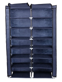 Jalatsikapp Kalune Design Bez 379VLV2201, tumesinine, 40 cm x 96 cm x 146 cm