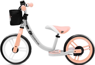 Балансирующий велосипед KinderKraft Space, розовый/серый, 12″