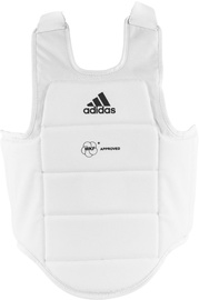 Грудные протекторы Adidas Karate WKF Kids, белый, XS