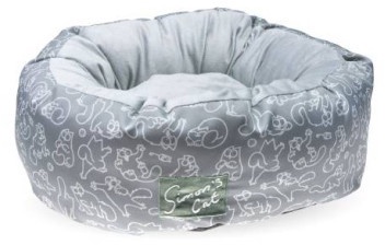 Кровать для животных Karlie Flamingo Simons, серый, 55 см x 55 см