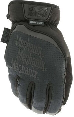 Рабочие перчатки перчатки Mechanix Wear FastFit Cut D4- 360 FFTAB-X55-012, текстиль/искусственная кожа/эластан, черный, XXL, 2 шт.