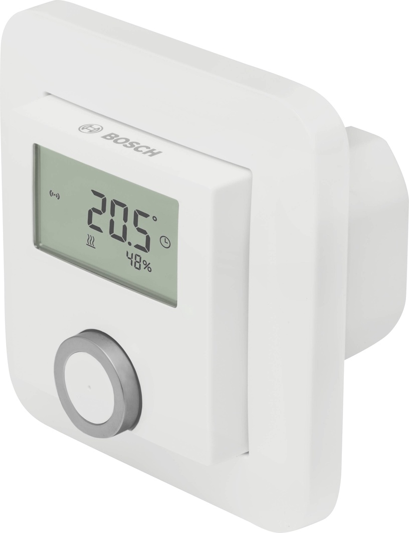 Термостат Bosch Smart Home Room Thermostat, крепится на стену, белый, 8.6 см, 0 - 50 °С