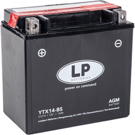 Akumulators Landport YTX14-BS, 12 V, 12 Ah, 190 A
