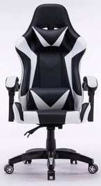 Игровое кресло Top E Shop Remus, 62 x 66 x 115 - 125 см, белый/черный