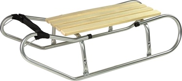 Nööriga kelk Lean Sport 2987, pruun/hõbe, 83 cm x 37 cm