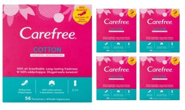 Higiēniskie ieliktnīši Carefree Cotton, Super/Normal, 280 gab.