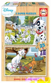 Деревянный пазл Educa Disney Animals 18082, 50 шт.