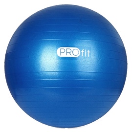 Gimnastikos kamuolys PROfit, mėlynas, 65 cm