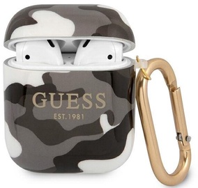 Austiņu maciņš Guess Gua2ucamg AirPods, brūna/zelta