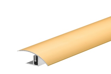 Profils Cezar W-AL-LW50-C23-100, zelta, 1 m x 50 mm