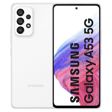 Мобильный телефон Samsung Galaxy A53 5G, белый, 6GB/128GB