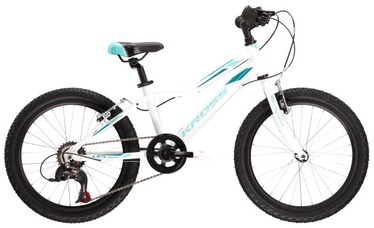 Jalgratas mägi- Kross Lea Mini 1.0, 20 ", 11" raam, sinine/valge