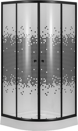 Душевая кабина Gotland Mosaic 8120E-B, угловые, 900 мм x 900 мм x 1950 мм