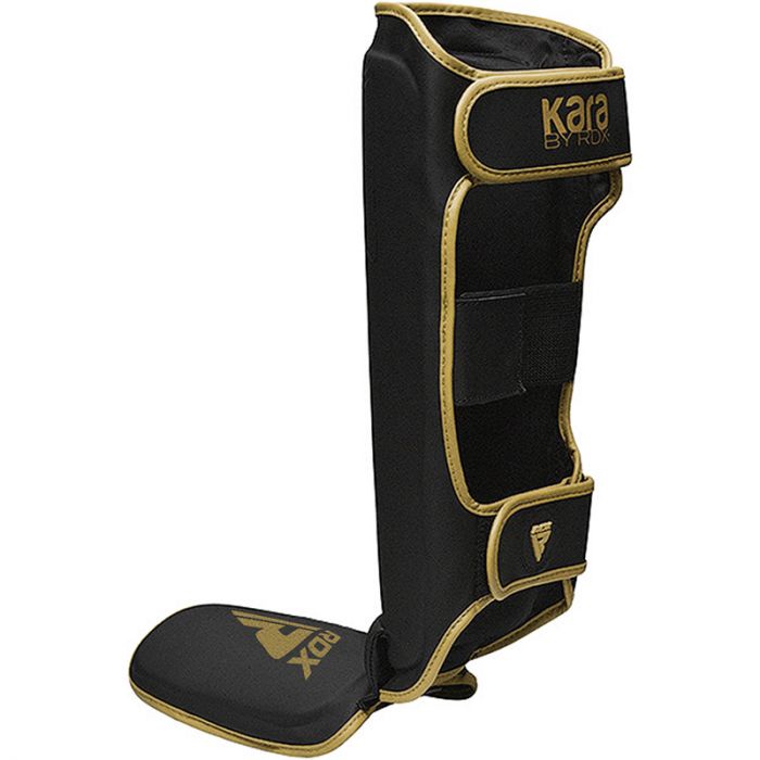 Щитки для ног RDX F6 SGR-F6MGL-S, золотой/черный, S