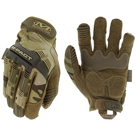 Рабочие перчатки перчатки Mechanix Wear M-Pact 78, для взрослых, искусственная кожа/термопласт-каучук (tpr), коричневый, L