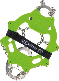 Dzelkšņi Climbing Technology Ice Traction Plus, zaļa/hroma, 41-43, 2 gab.