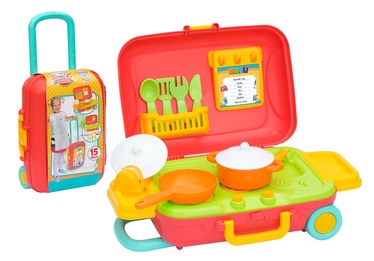 Rotaļu virtuve Dede Candy & Ken Kitchen Set, daudzkrāsaina