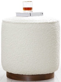 Пуф Hanah Home Hellin, белый, 42 см x 42 см x 43 см