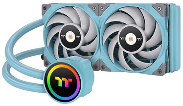 Vesijahutus protsessorile Thermaltake Toughliquid 240 ARGB Sync All-in-One Turquoise, 273 mm x 27 mm