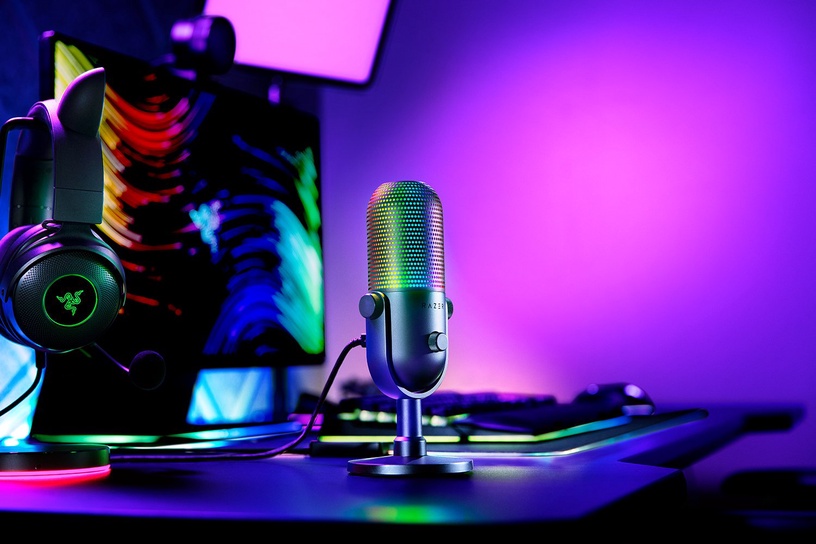 Mikrofon Razer Razer Seiren V3 Chroma, must