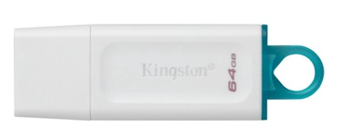 USB atmintinė Kingston DataTraveler Exodia, balta, 64 GB